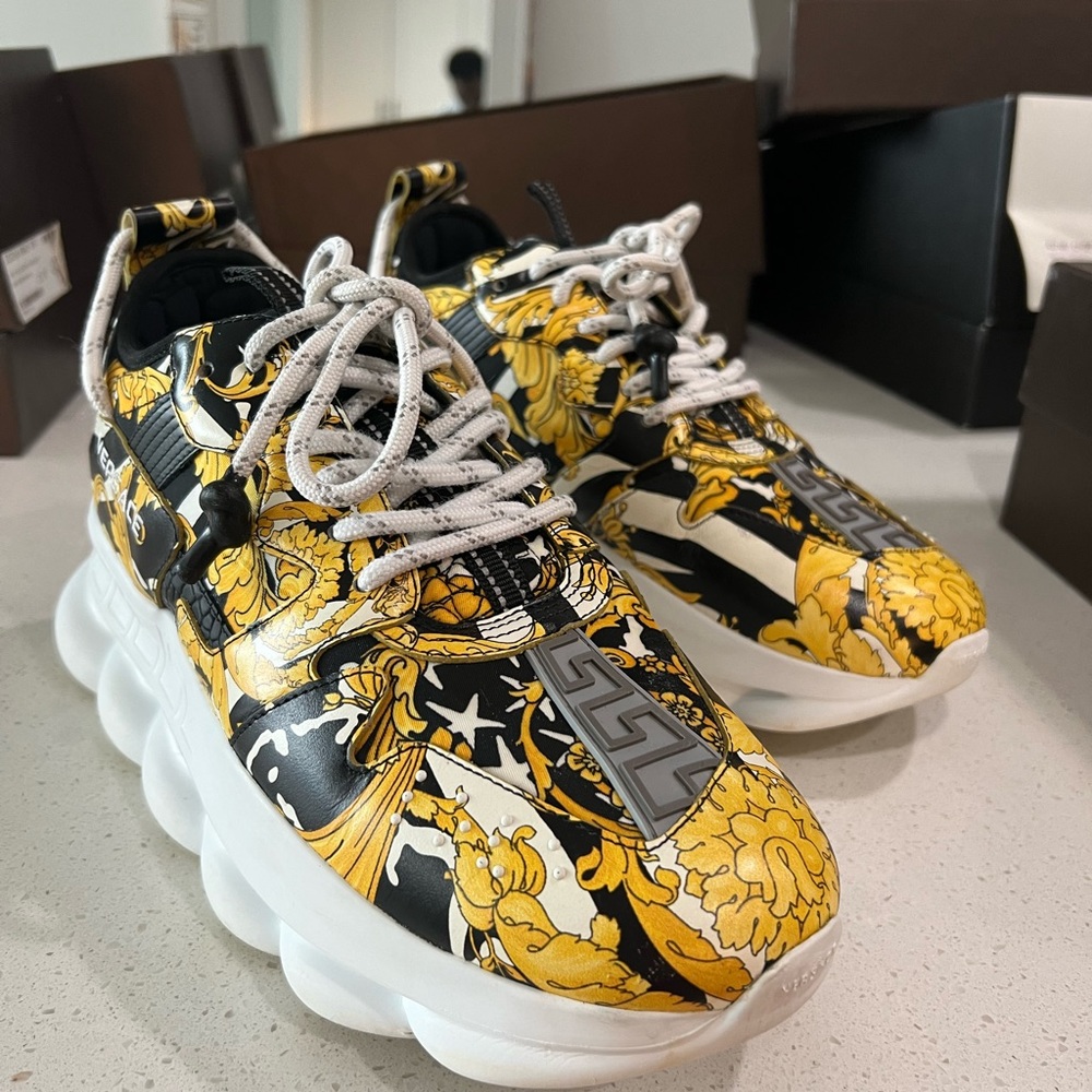Versace Chain Reaction Sneakers